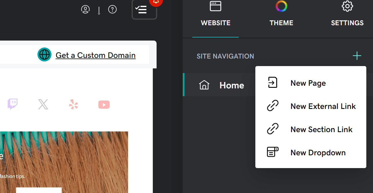 Adding a new page in GoDaddy Websites + Marketing